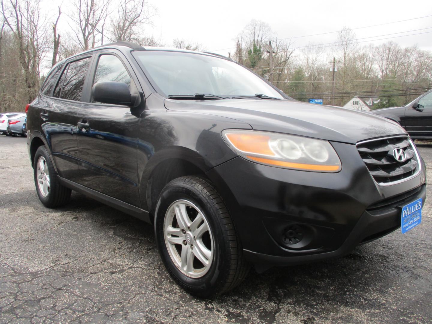 2010 BLACK Hyundai Santa Fe (5NMSG3ABXAH) , AUTOMATIC transmission, located at 540a Delsea Drive, Sewell, NJ, 08080, (856) 589-6888, 39.752560, -75.111206 - Photo#9